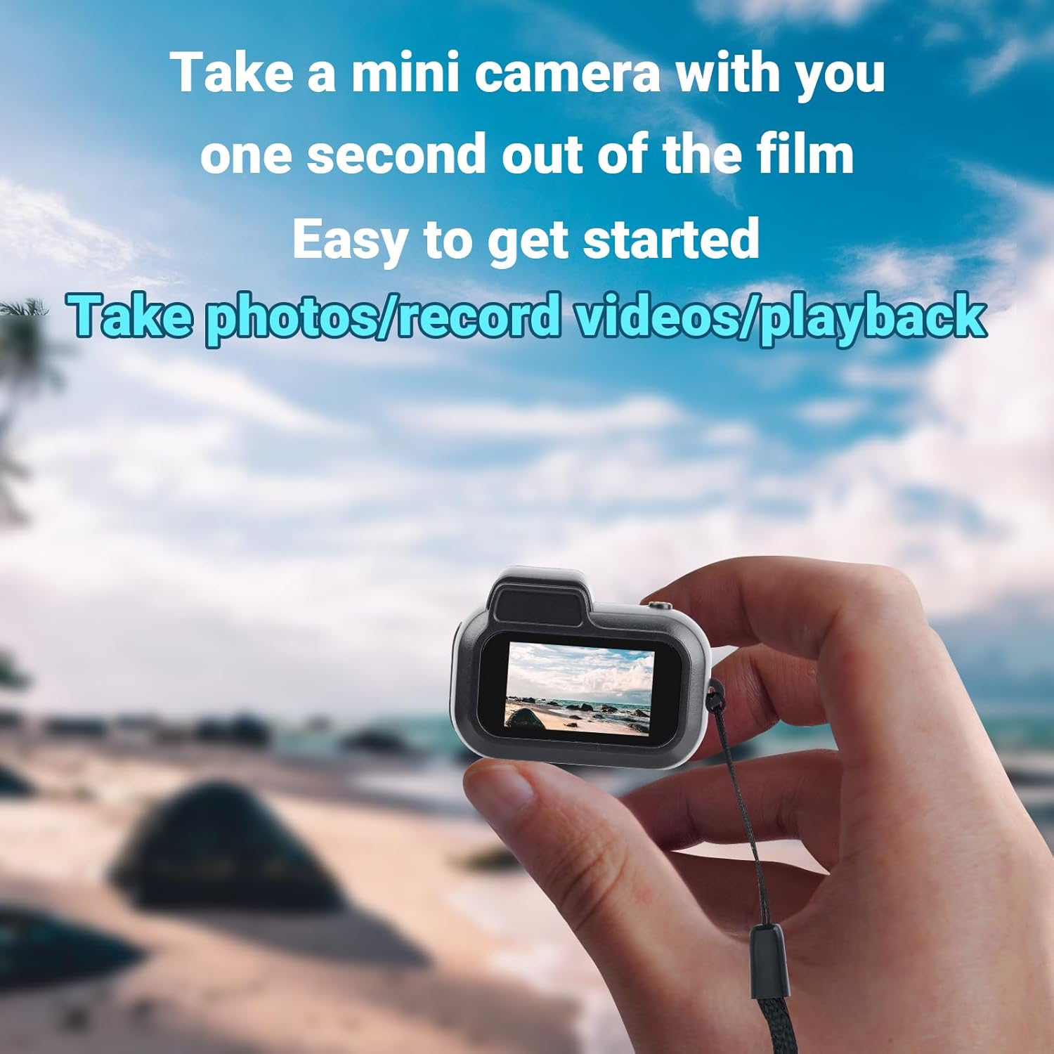 Key Chain Mini Camera - 32GB Camcorder 1080P