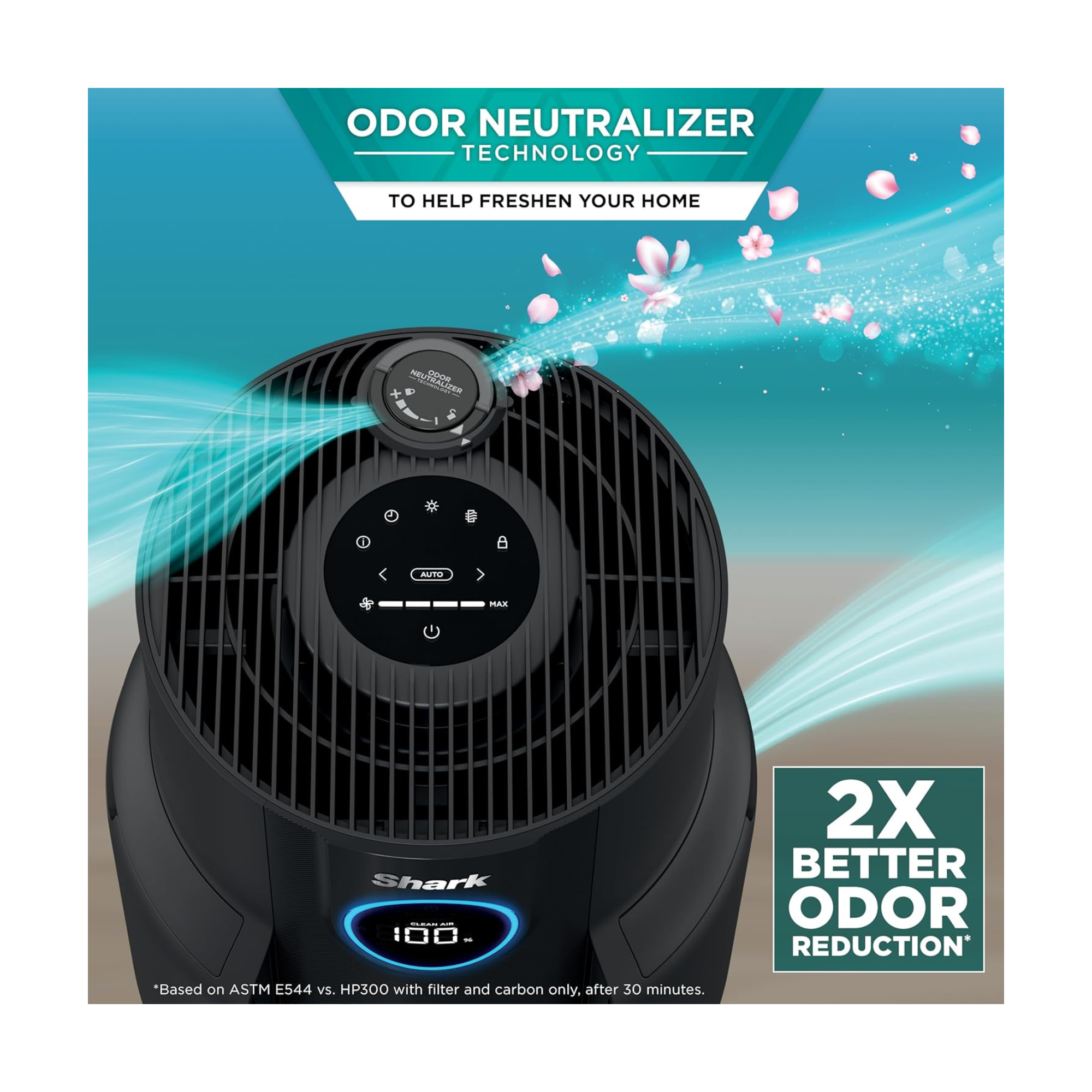 Shark Air Purifier for Home, NeverChange, for Large Room