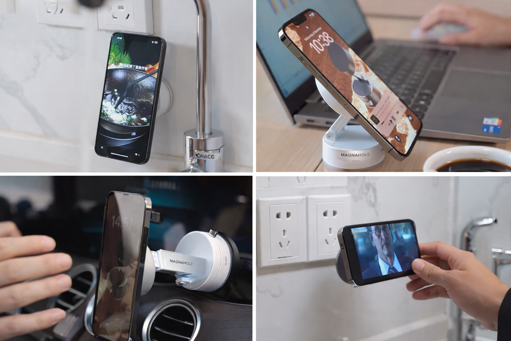 SecureGrip™ Magnetic Car Mount – Drive Hands-Free