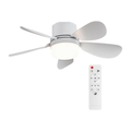 2-in-1 Socket Fan Light with Remote (E26/E27 Compatible)