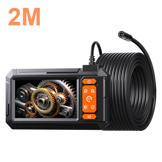 4.3-inch Industrial Endoscope 8mm HD Digital Inspection Camera IP67 Waterproof Rating Battery-Powered Ideal For Vehicle Maintenance, Machine Inspection, Blockage Removal, And Medical Equipment