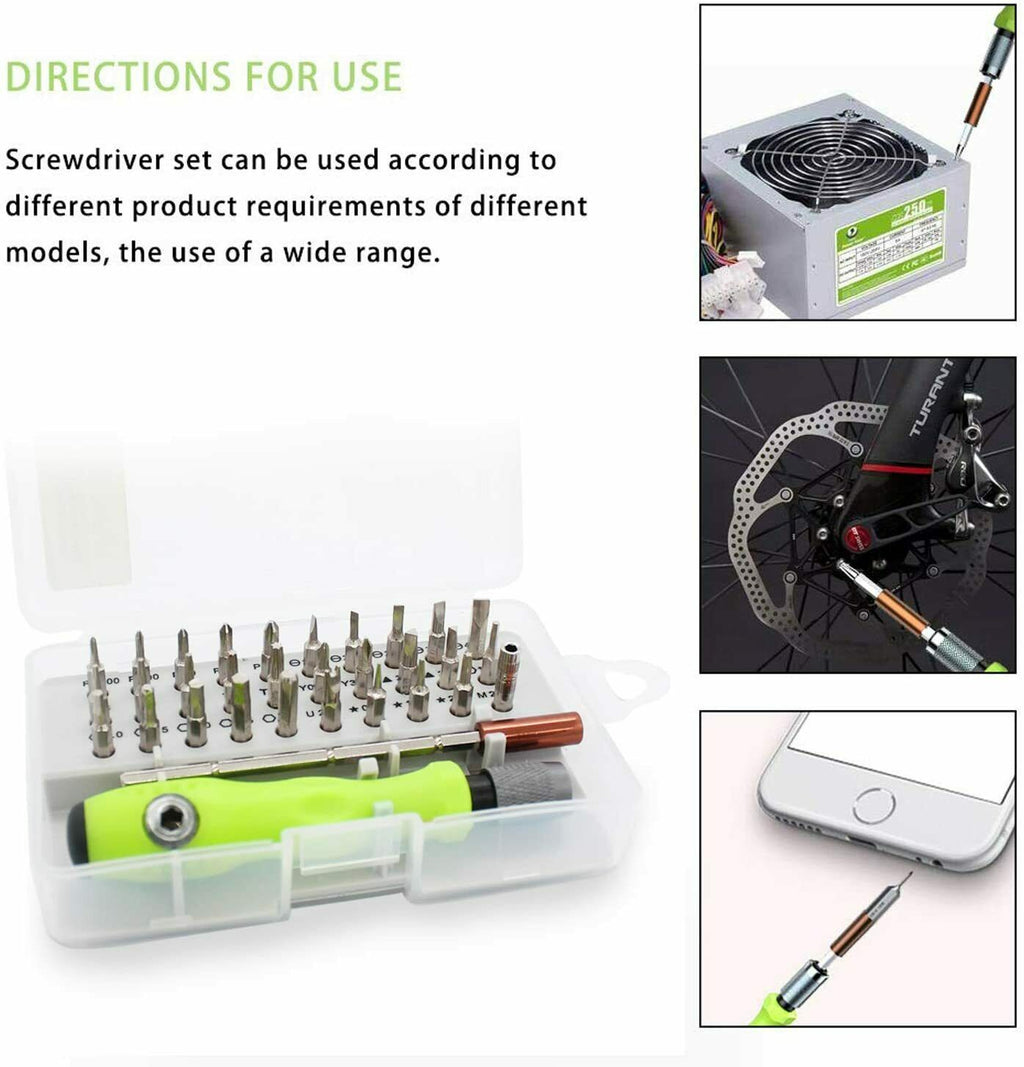 Magnetic Screwdriver Set Torx Driver 32 Pcs