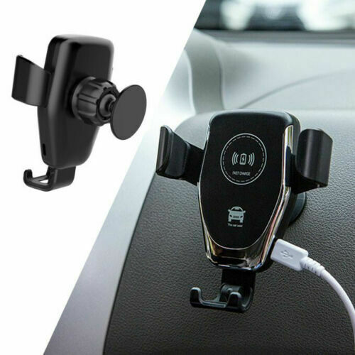 10W QI Wireless Fast Car Charger Mount Holder Stand
