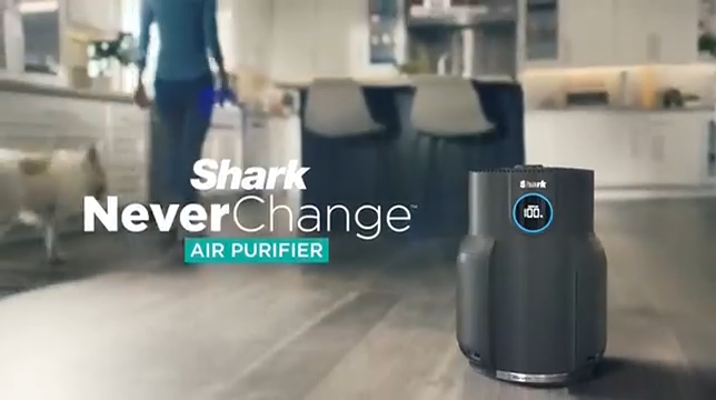Shark Air Purifier for Home, NeverChange, for Large Room
